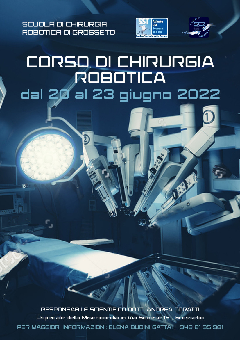 Corso di chirurgia robotica 20-23 giugno 2022