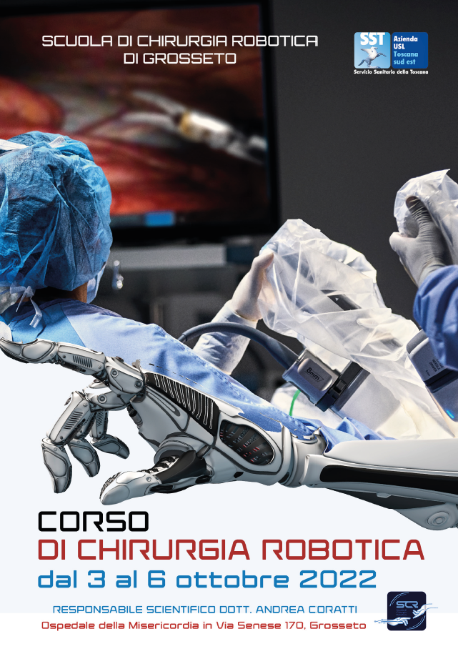 Corso di chirurgia robotica 3-6 ottobre 2022