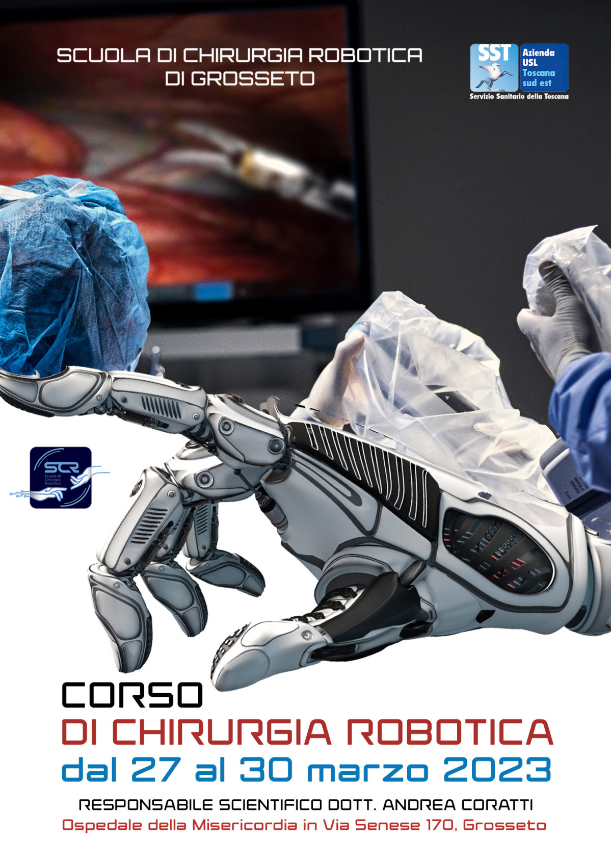 Corso di chirurgia robotica marzo 2023