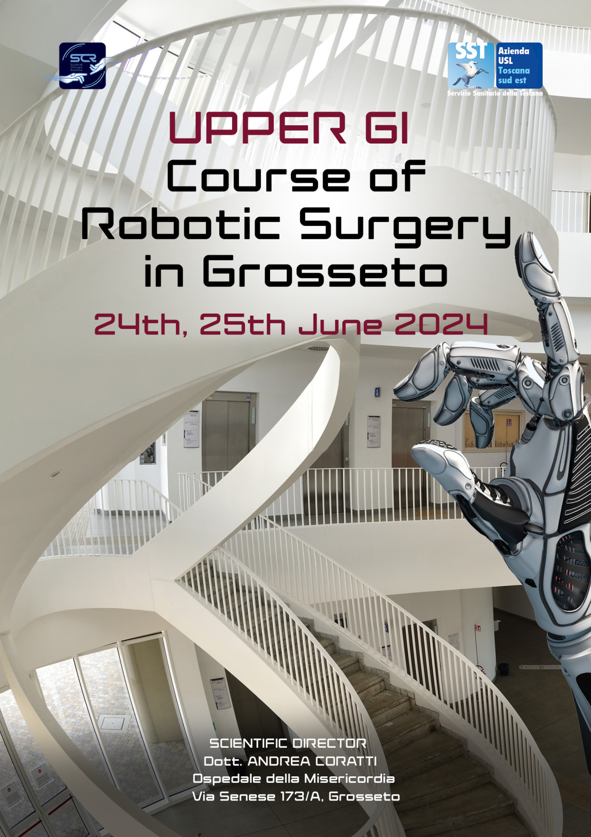 Upper GI – Course of Robotic Surgery in Grosseto June 2024